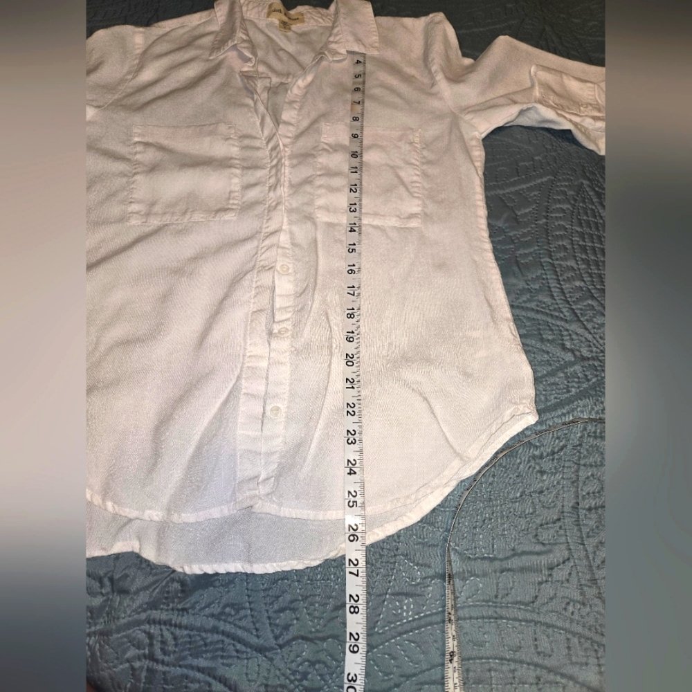 Anthropologie cloth & stone Women's S Button-up Blouse - Picture 8 of 14